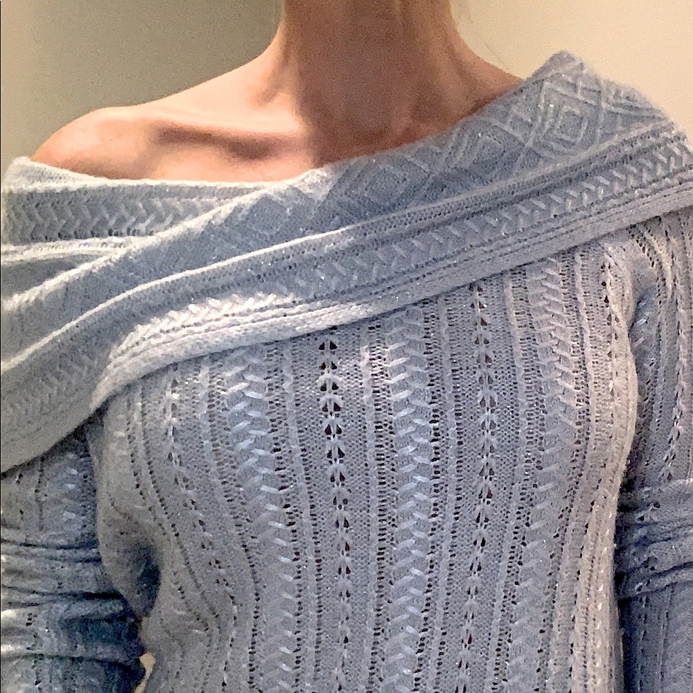 WHBM Off Shoulder Sweater